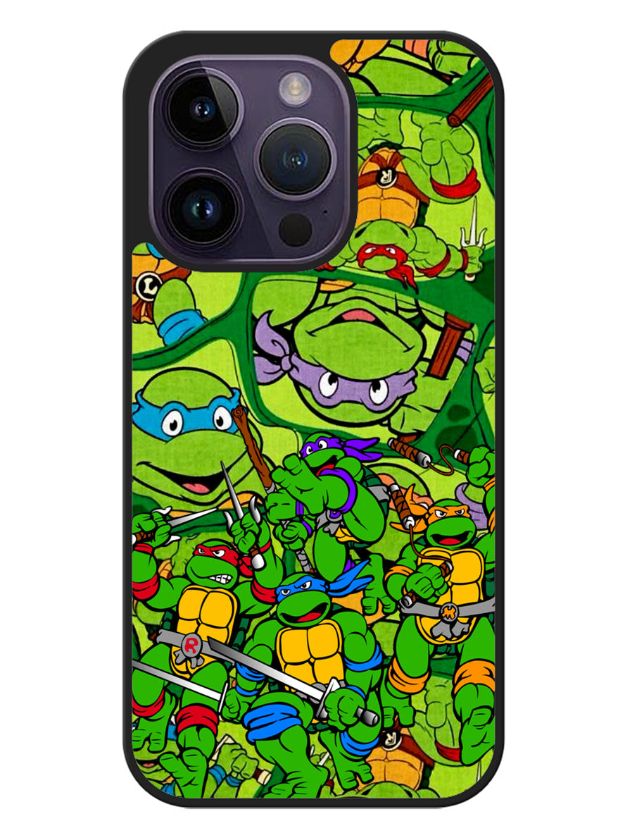 Teenage Mutant Ninja Turtles Collage 1st iPhone 14 Pro Case