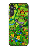 Teenage Mutant Ninja Turtles Collage 1st Samsung Galaxy A14 5G Case
