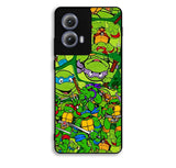 Teenage Mutant Ninja Turtles Collage 1st Motorola Moto Edge 2024 Case OV6372