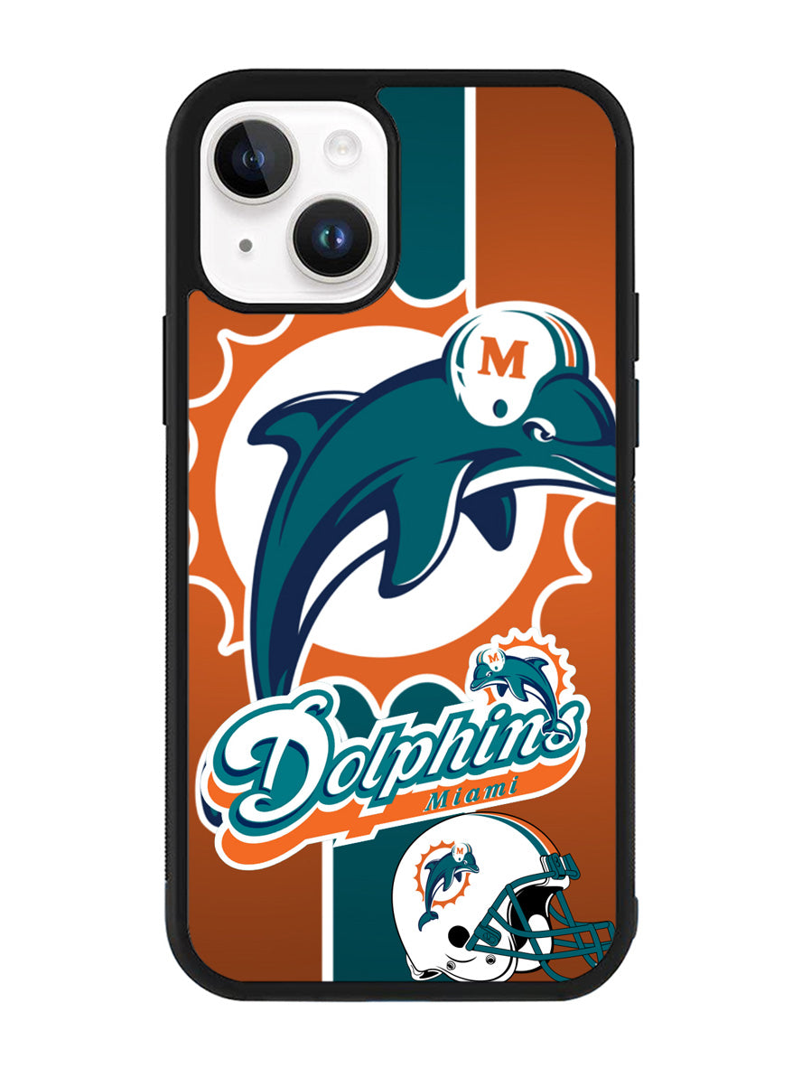 Miami Dolphins iPhone 15 Case OV3340