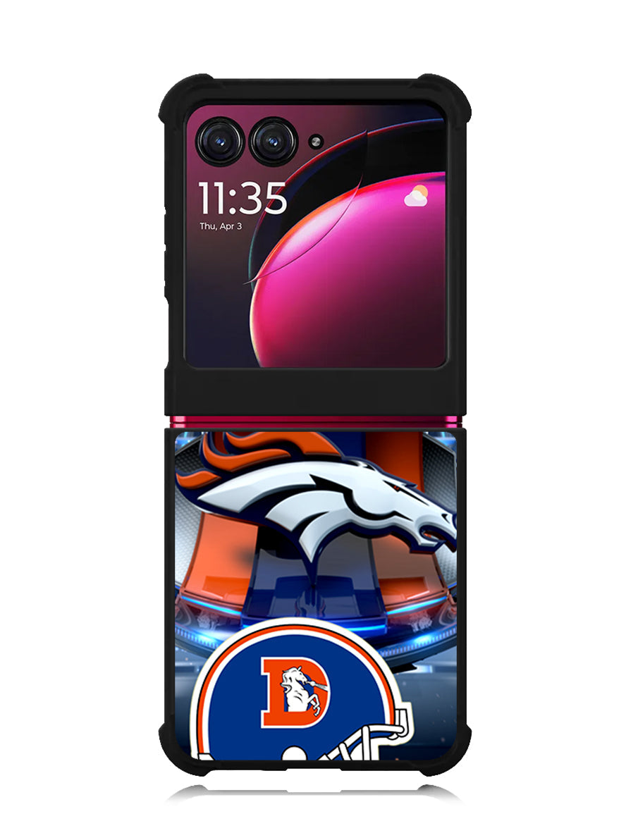 Denver Broncos 3rd Motorola Moto Razr Plus 2023 , Moto Razr+ 2023 Case