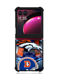 Denver Broncos 3rd Motorola Moto Razr Plus 2023 , Moto Razr+ 2023 Case