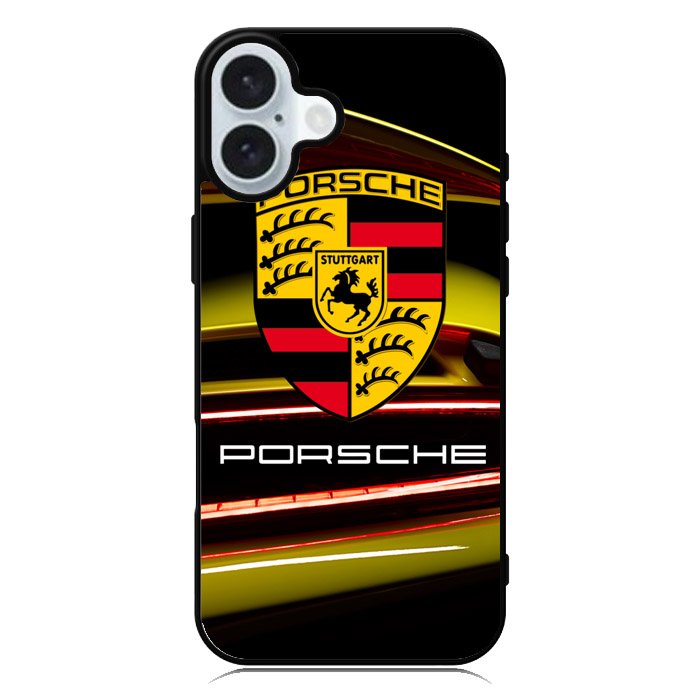 Porsche Logo iPhone 16 Case QC0603