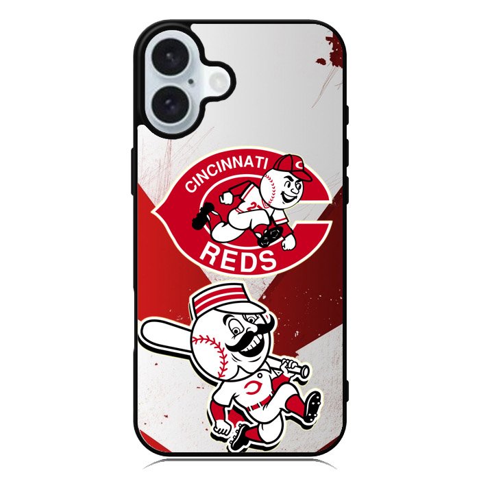 Cincinnati Reds iPhone 16 Plus Case