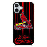 St Louis Cardinals Logo 15th iPhone 16 Plus Case