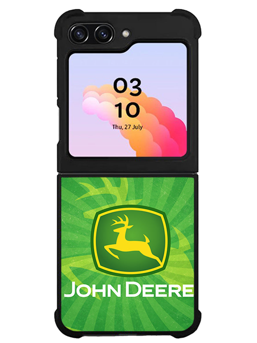 John Deere Tractors logo Samsung Galaxy Z Flip 5 5G 2023 Case