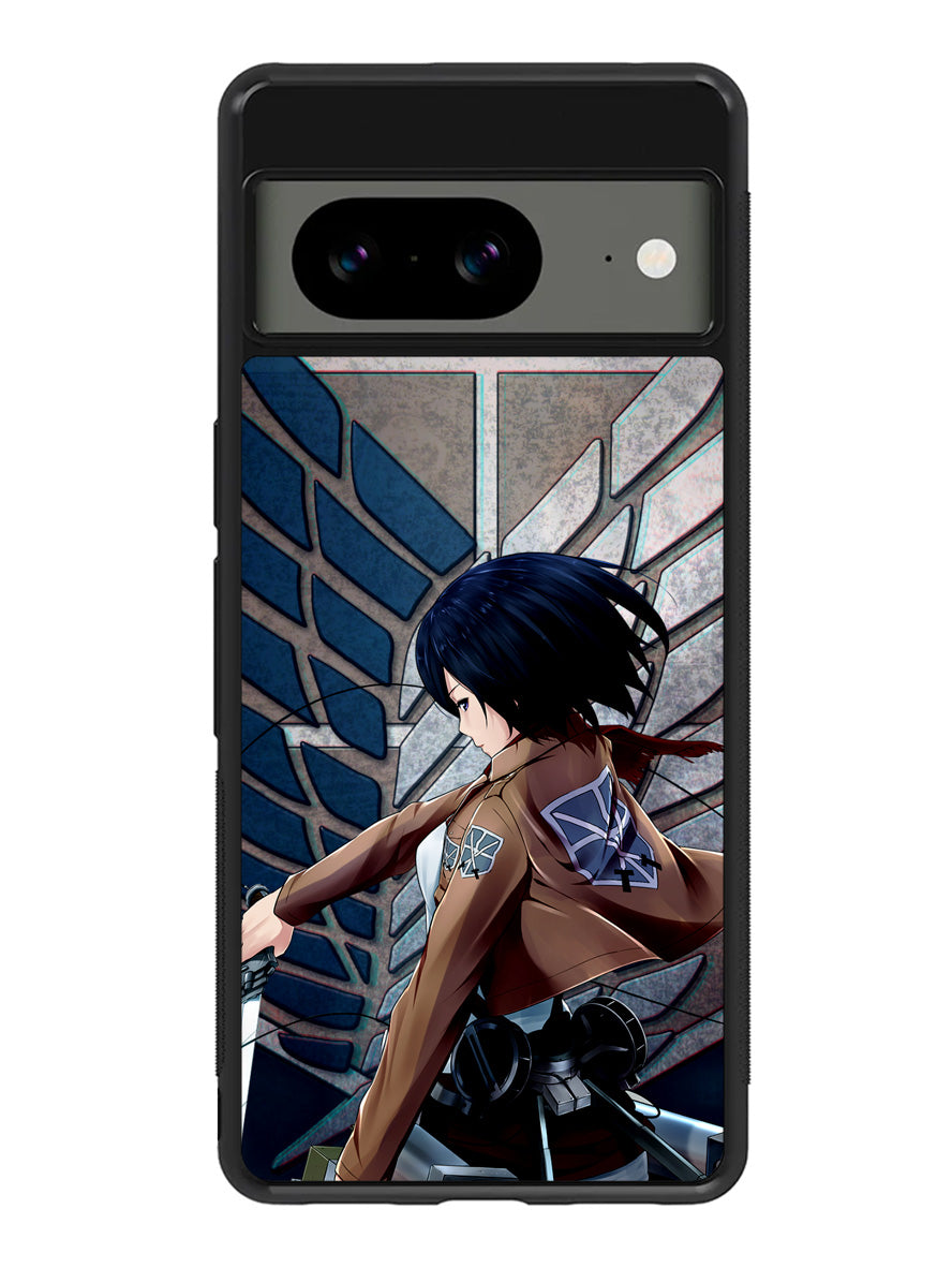 Attack on Titan Mikasa Google Pixel 8 Case QC0618