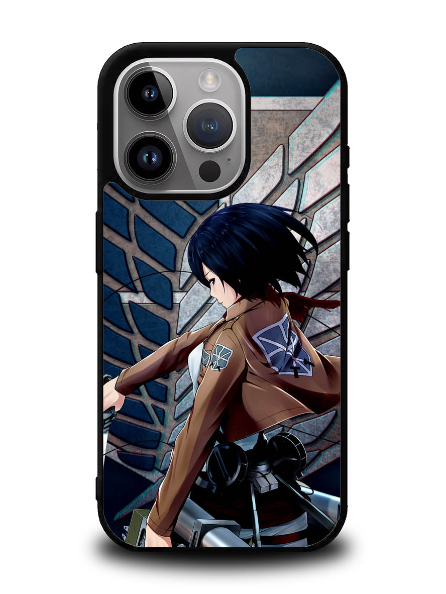 Attack on Titan Mikasa iPhone 16 Pro Max Case OV0618