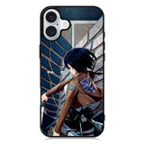 Attack on Titan Mikasa iPhone 16 Case QC0618