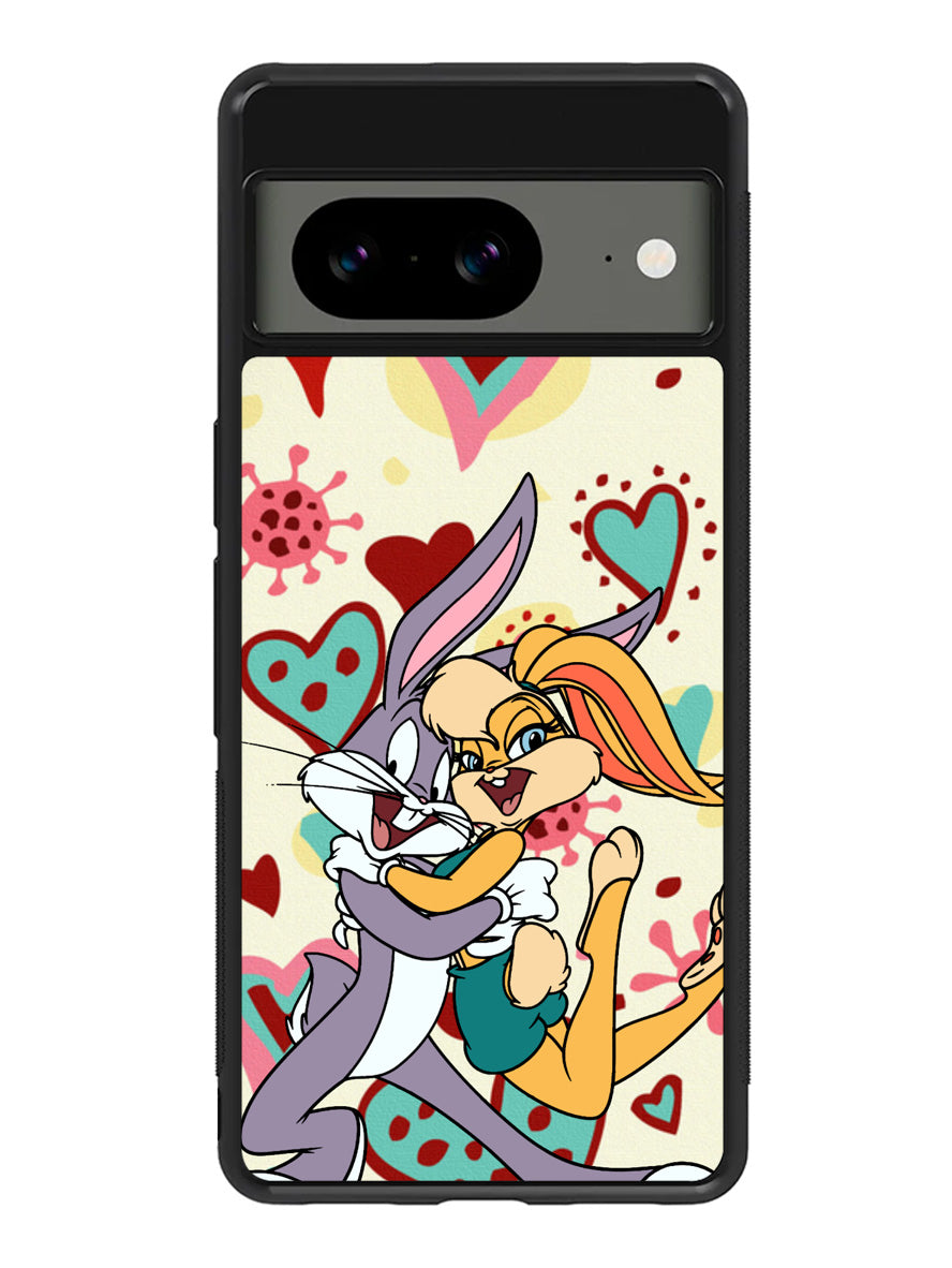 Bugs bunny and lola bunny Google Pixel 8 Case QC0626