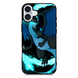 charizard mega evolution pokemon iPhone 16 Plus Case QC0630