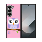 Owl Cute Samsung Galaxy Z Fold 7 5G Case OV0631