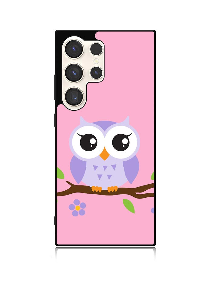 Owl Cute Samsung Galaxy S25 Ultra 5G Case QC0631