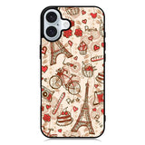 paris vintage iPhone 16 Case QC0632