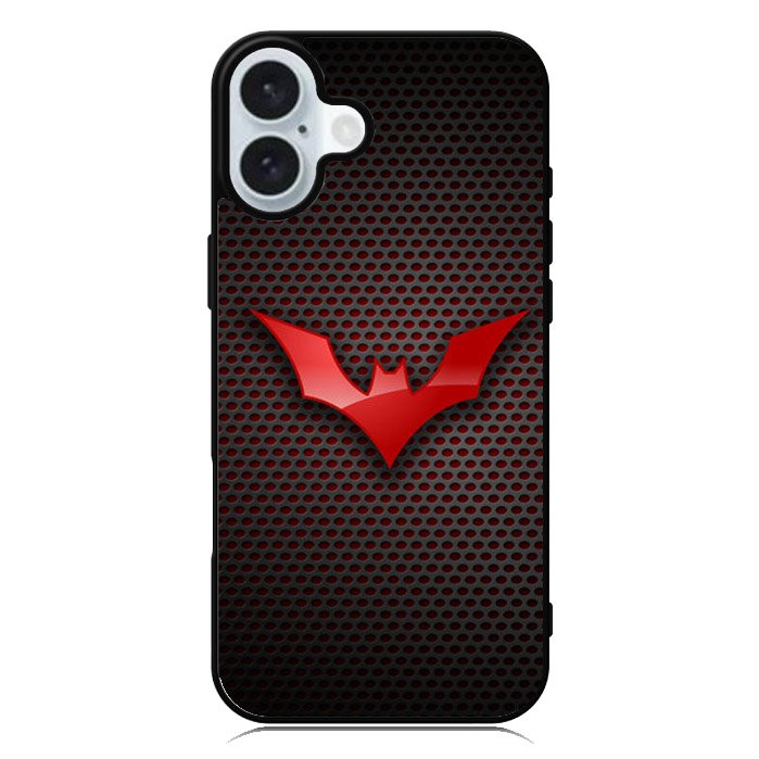 Batman Logo Red iPhone 16 Plus Case
