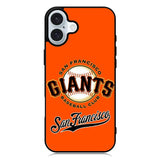 San Francisco Giants Logo iPhone 16 Plus Case