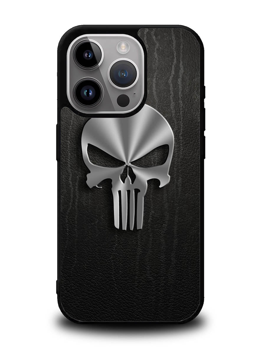 Punisher Logo 3D iPhone 15 Pro Case