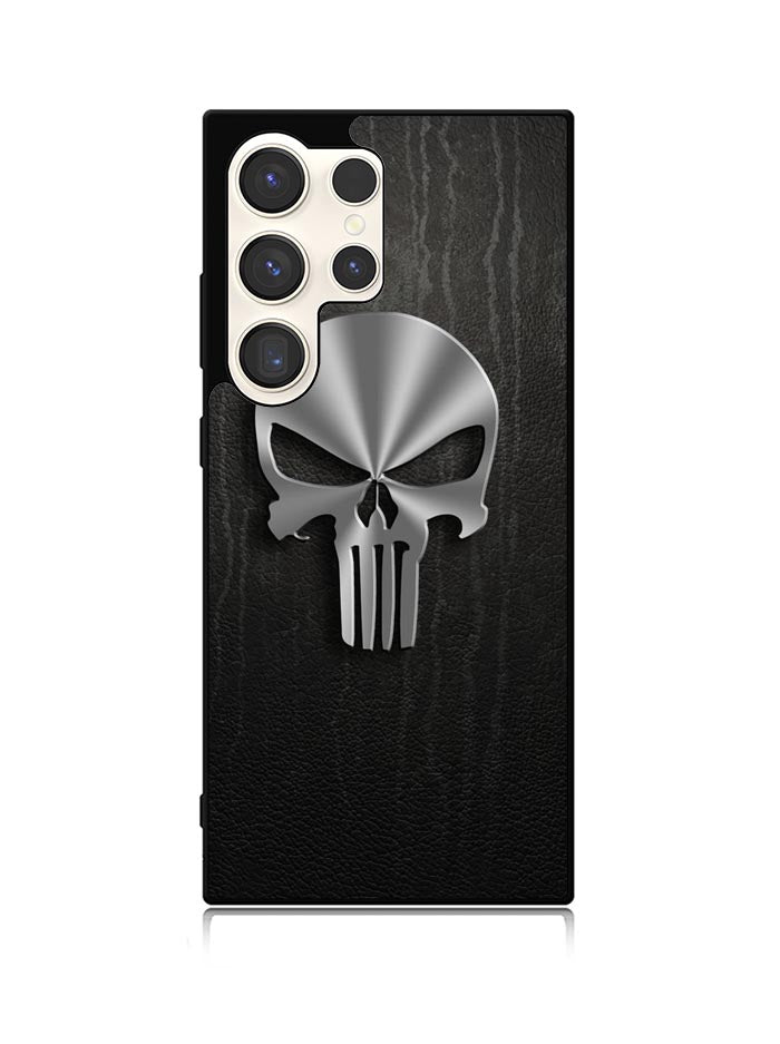 Punisher Logo 3D Samsung Galaxy S25 Ultra 5G Case