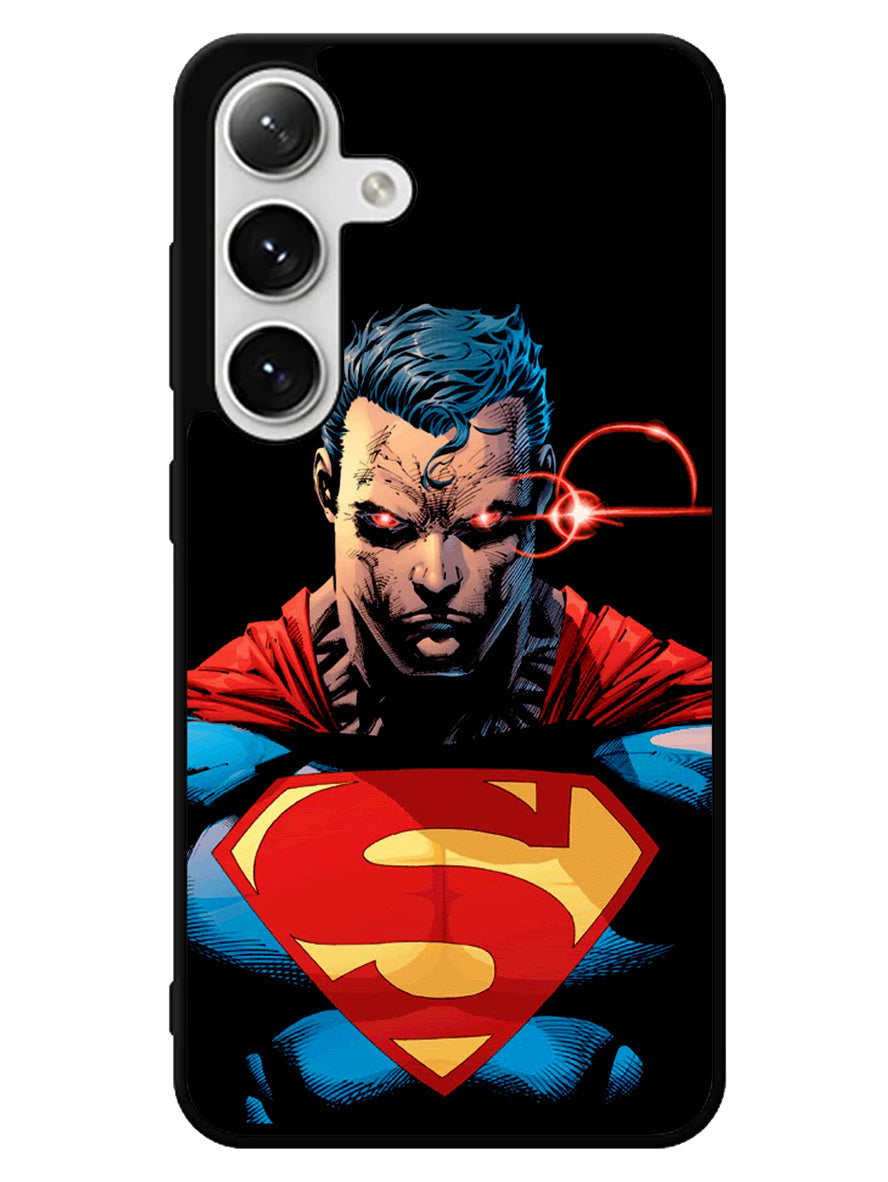 superman red eyes Samsung Galaxy S25 5G Case