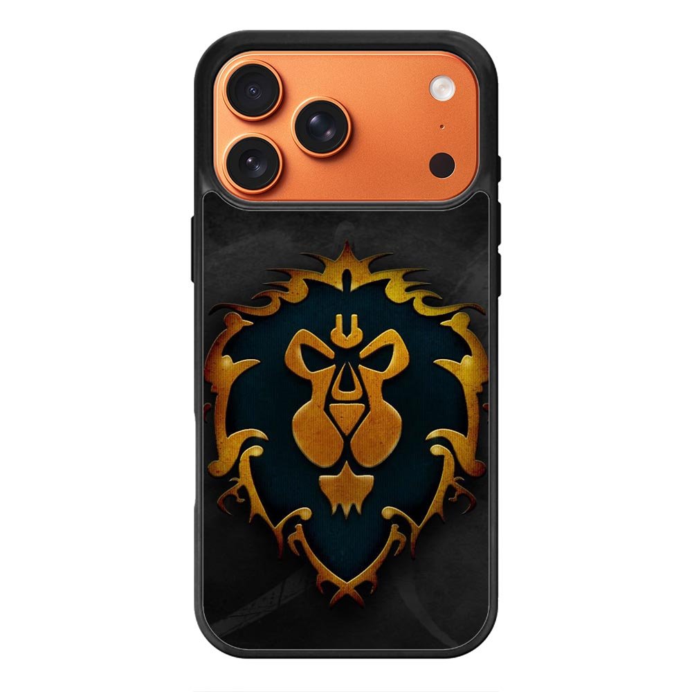 World of Warcraft Alliance Gold Logo iPhone 17 Pro Case OV0642