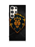 World of Warcraft Alliance Gold Logo Samsung Galaxy S25 Ultra 5G Case QC0642