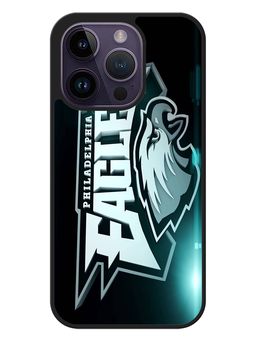 Philadelphia Eagles Logo 2nd iPhone 14 Pro Case