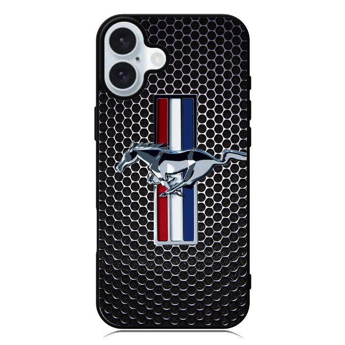 Ford Mustang Carbon Fiber iPhone 16 Case