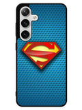 Superman Blue Carbon Logo Samsung Galaxy S24 5G Case