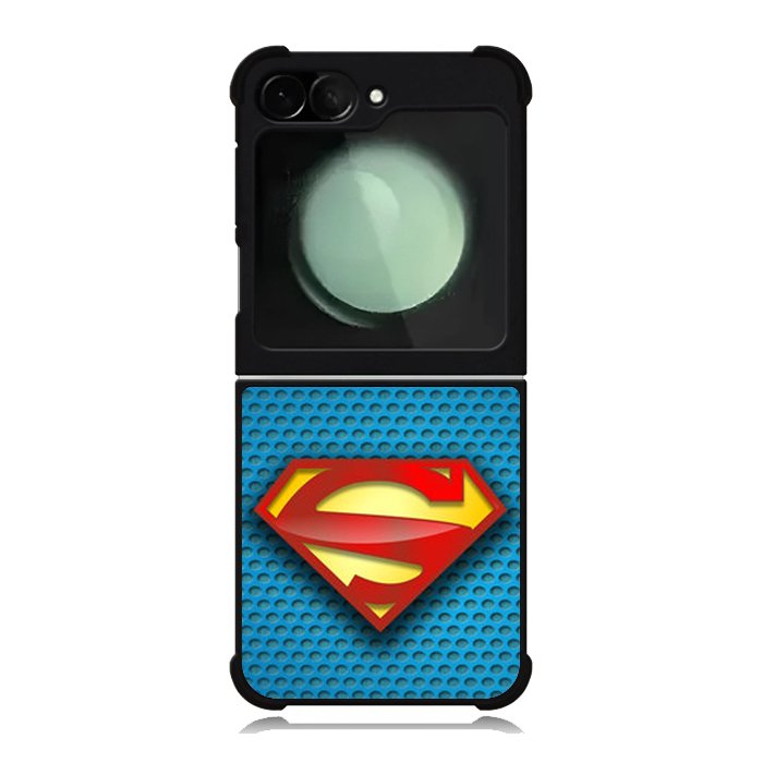 Superman Blue Carbon Logo Samsung Galaxy Z Flip 6 Case