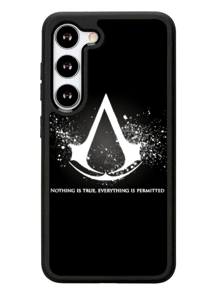 Assassins Creed Symbol Glow Samsung Galaxy S23 5G Case
