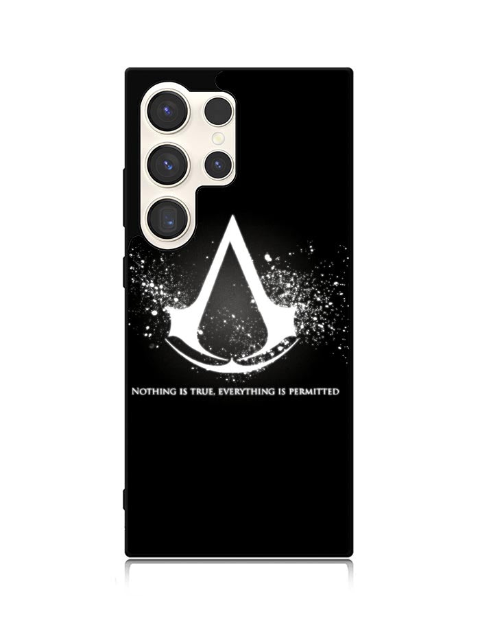 Assassins Creed Symbol Glow Samsung Galaxy S25 Ultra 5G Case