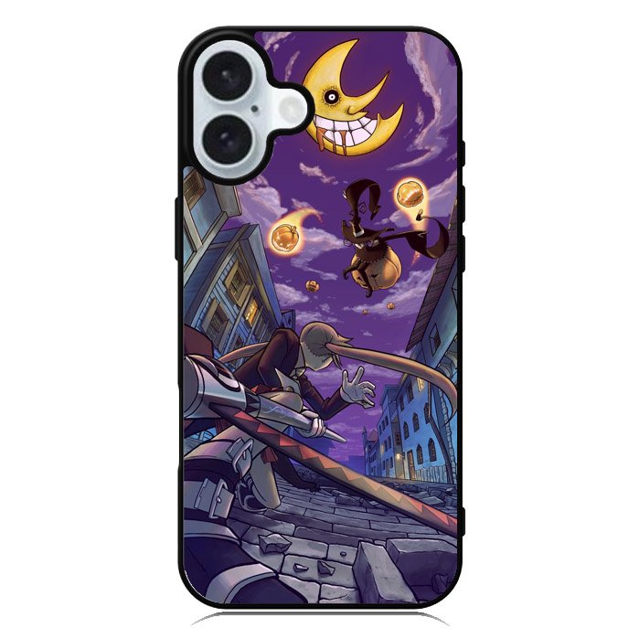 Soul Eater Blair And Maka iPhone 16 Plus Case