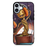 guardian of galaxy baby groot iPhone 16 Plus Case QC0675