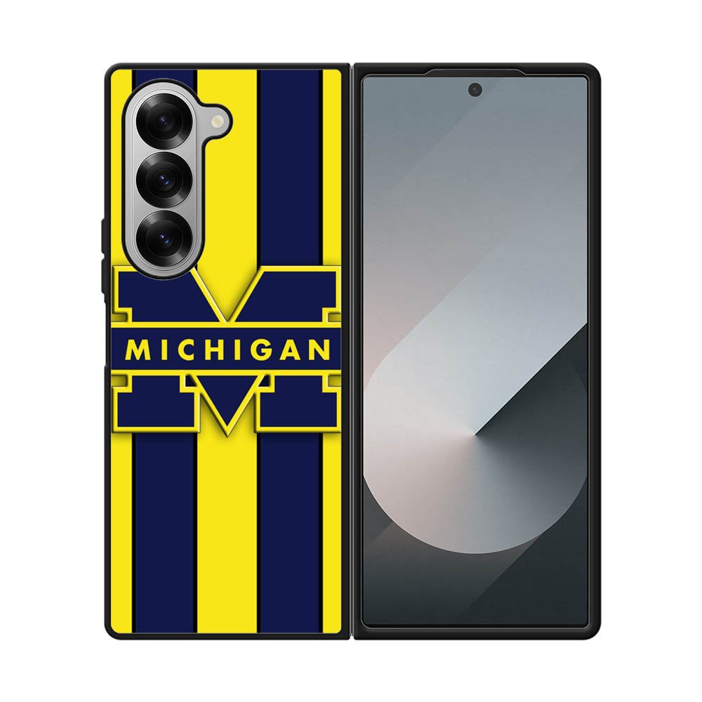 michigan wolverines logo Samsung Galaxy Z Fold 7 5G Case QC3309