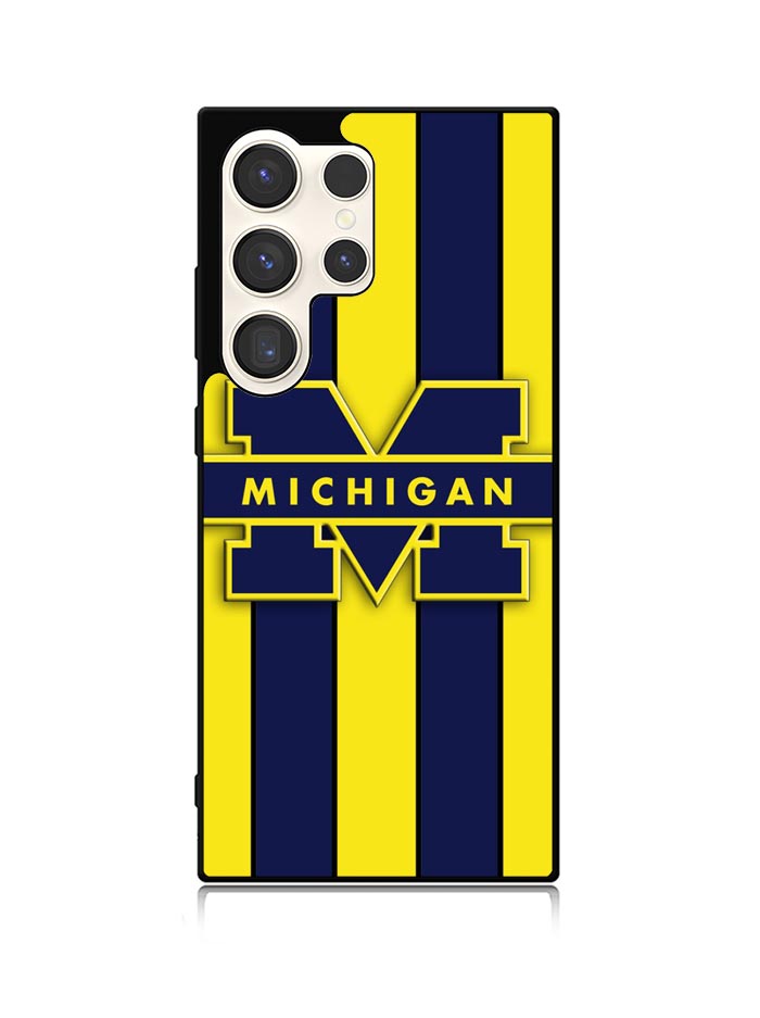 michigan wolverines logo Samsung Galaxy S25 Ultra 5G Case QC3309