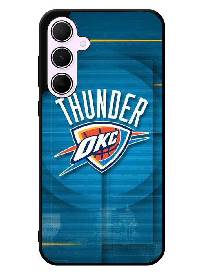 Oklahoma City Thunder Logo Samsung Galaxy A35 5G Case