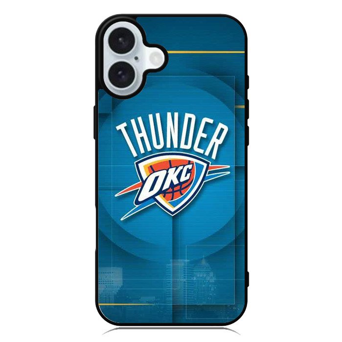 Oklahoma City Thunder Logo iPhone 16 Plus Case
