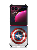 captain america shield Motorola Moto Razr Plus 2023 , Moto Razr+ 2023 Case OV4375