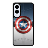 captain america shield Samsung Galaxy S25 Edge 5G Case OV4375