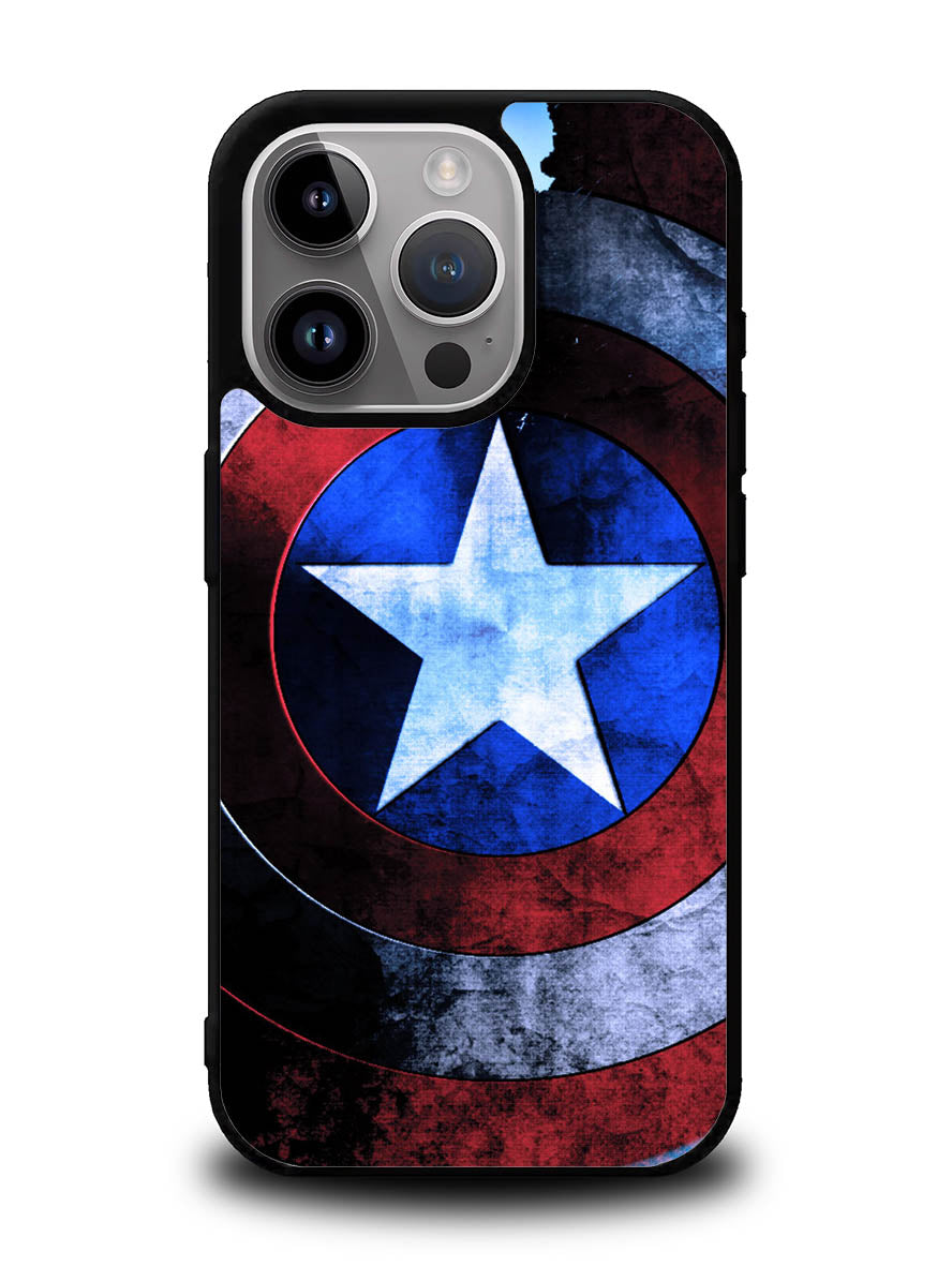 shield Captain America iPhone 14 Pro Max Case QC0686