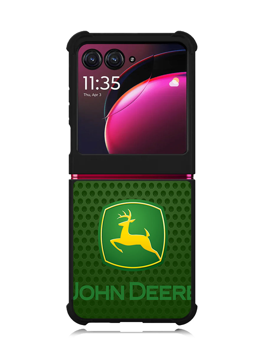 john deere logo carbo Motorola Moto Razr Plus 2023 , Moto Razr+ 2023 Case