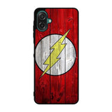 Flash SUperhero Logo on Wood Samsung Galaxy A07 Case OV0690