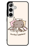 Pusheen Cat 1st Samsung Galaxy S24 5G Case