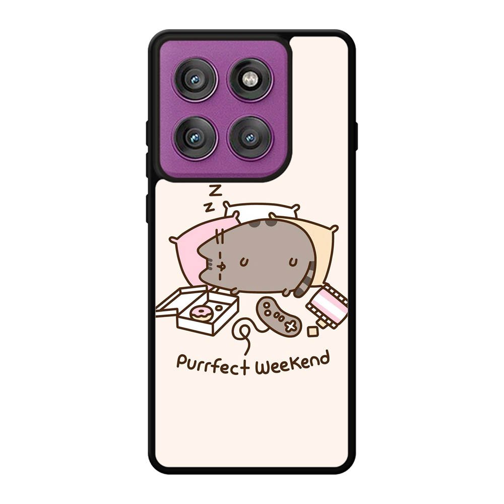 Pusheen Cat 1st Motorola Moto Edge 60 Pro Case