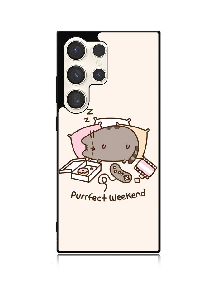 Pusheen Cat 1st Samsung Galaxy S25 Ultra 5G Case