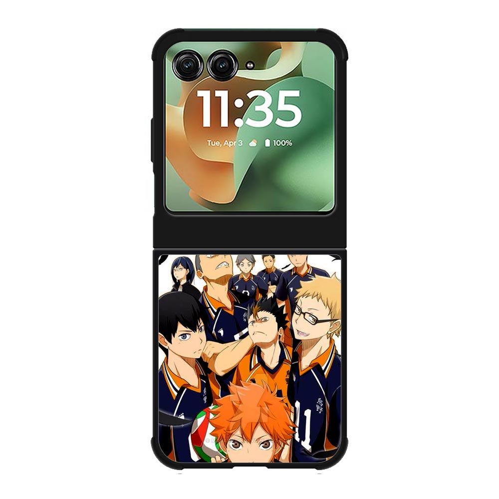 haikyuu season 4 Motorola Moto RAZR 2025 Case OV0496