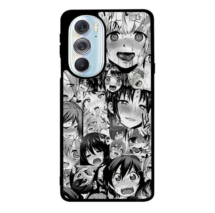 ahegao anime Motorola Moto Edge 2022 Case