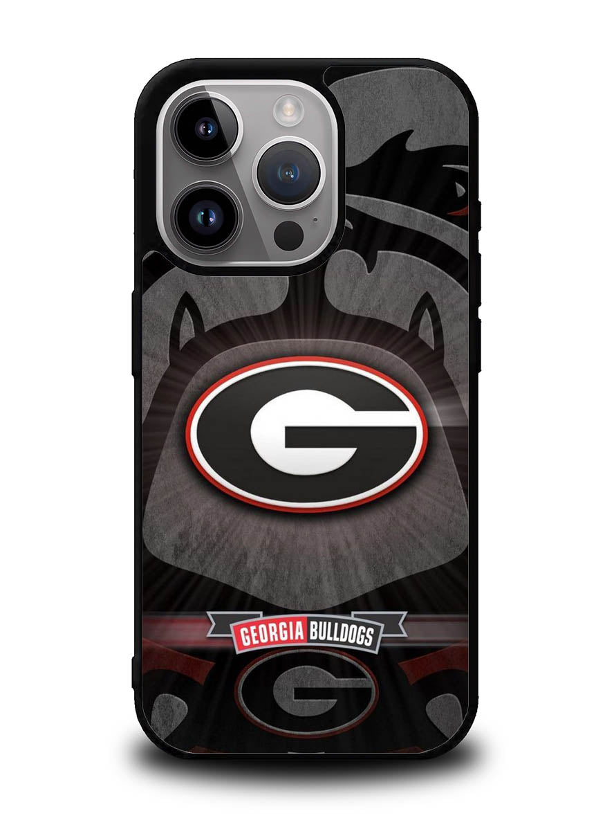 university georgia bulldogs Logo 1st iPhone 15 Pro Case