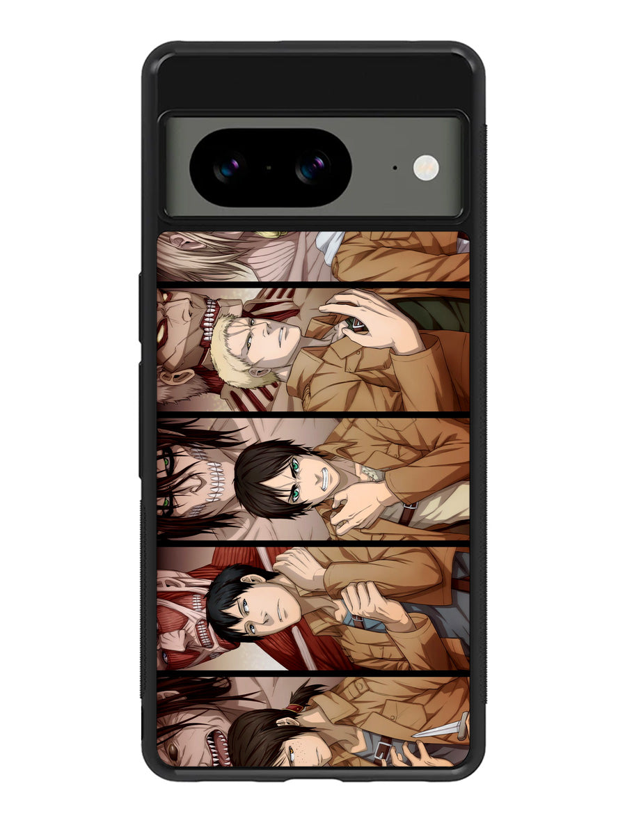 attack on titan Google Pixel 8A Case QC3921