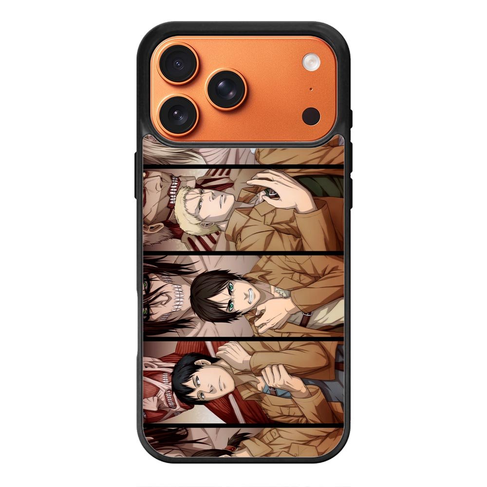 attack on titan iPhone 17 Pro Max Case QC3921